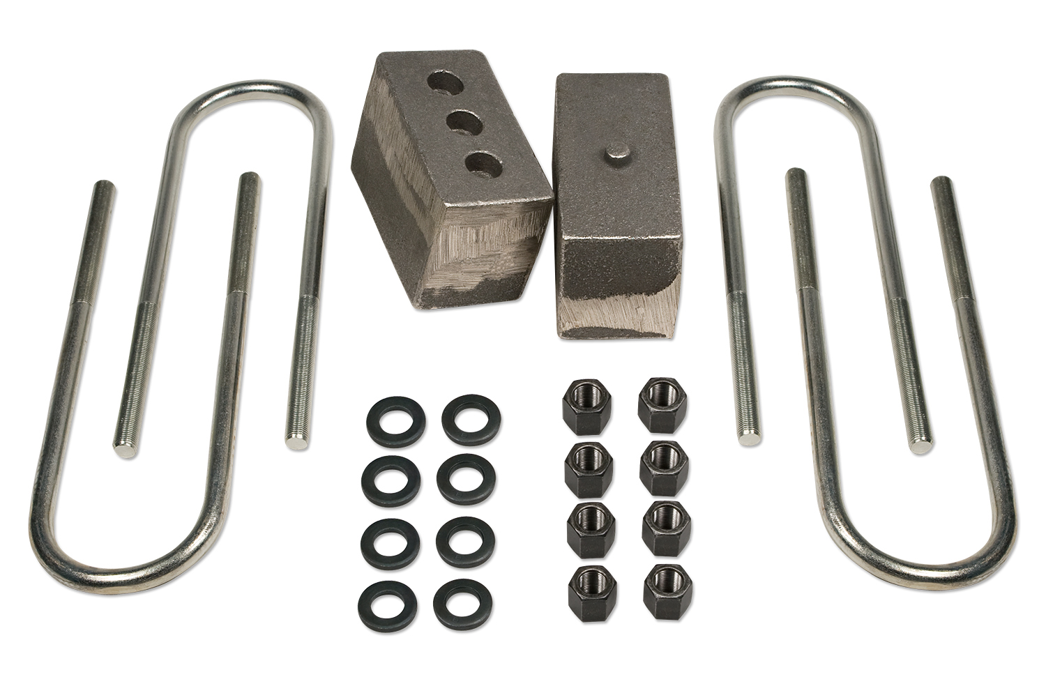Tuff Country 97049 - 4 Inch Rear Block & U-Bolt Kit 03-13 Dodge Ram 2500 4WD 03-12 Dodge Ram 3500 4WD w/3.5 Inch Rear Axle