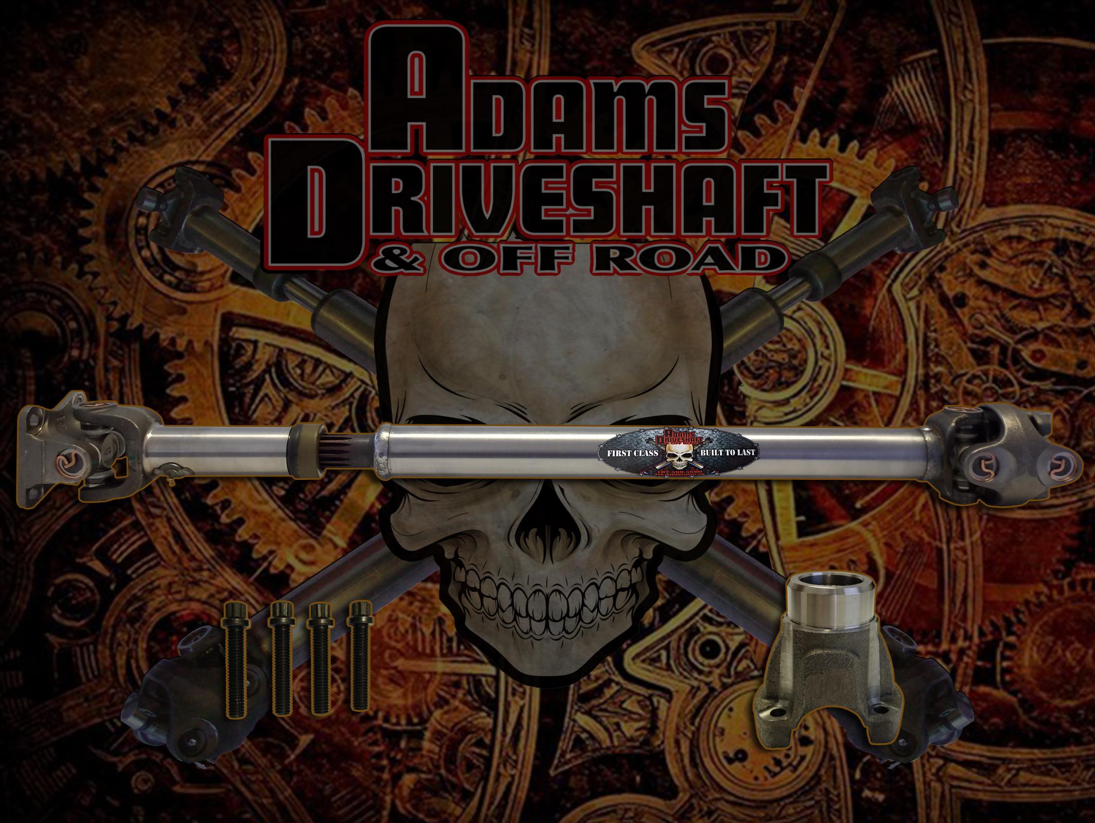 Adams Driveshaft ASDJT-1310F-S-OEM-OVR - **Discontinued** Adams Driveshaft ASDJT-1310F-S-OEM-OVR - **Discontinued**
