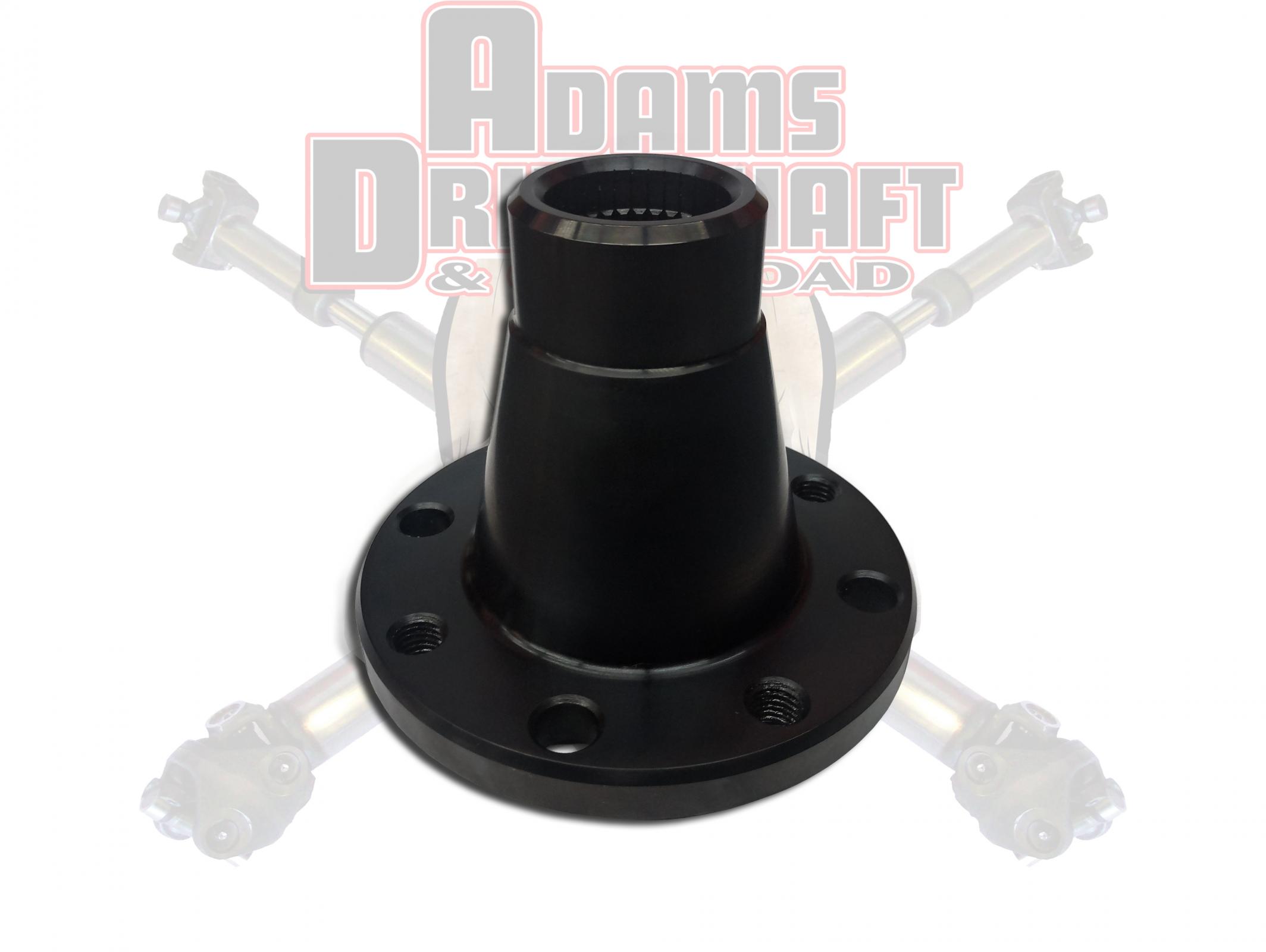 Adams Driveshaft ASDFFJK-PM4600 - Adams Forged Jeep JK Front 1350 Series CV Transfer Case Flange With 2 Inch Pilot Adams Driveshaft ASDFFJK-PM4600 - Adams Forged Jeep JK Front 1350 Series CV Transfer Case Flange With 2 Inch Pilot