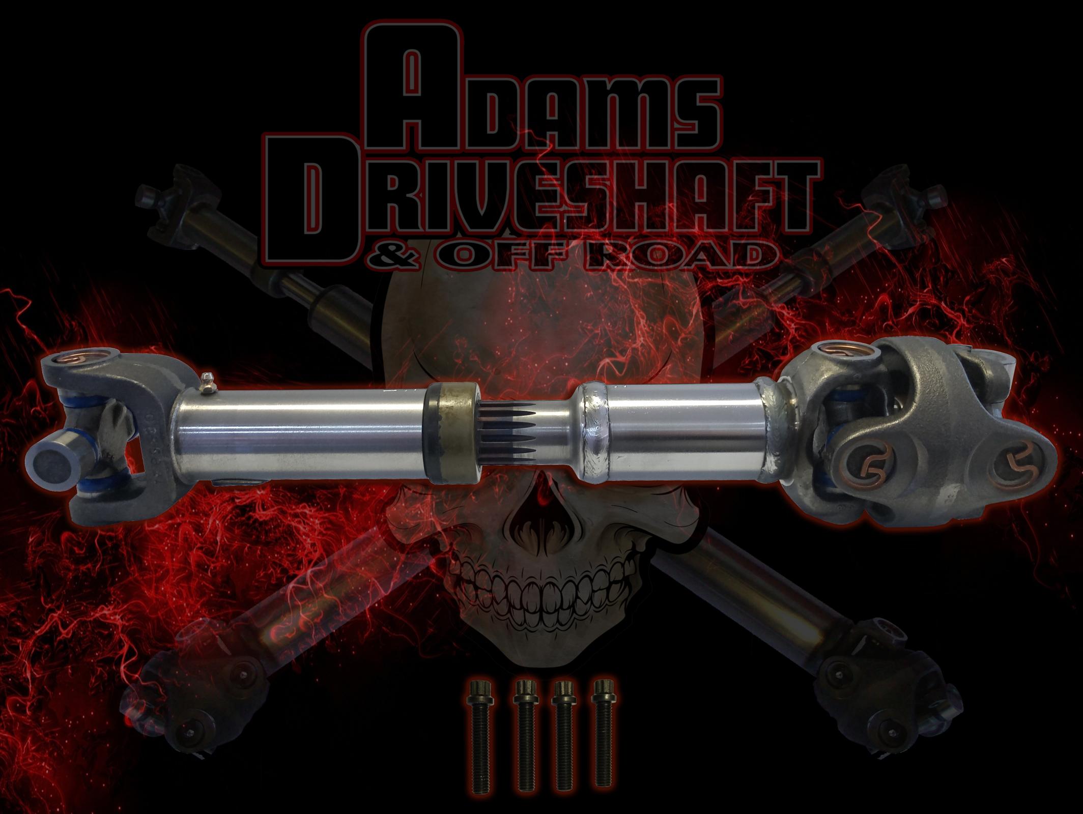 Adams Driveshaft ASDTJ-1310CVR-G - TJ Rear Non Rubicon 1310 CV Driveshaft Heavy Duty Series Adams Driveshaft ASDTJ-1310CVR-G - TJ Rear Non Rubicon 1310 CV Driveshaft Heavy Duty Series