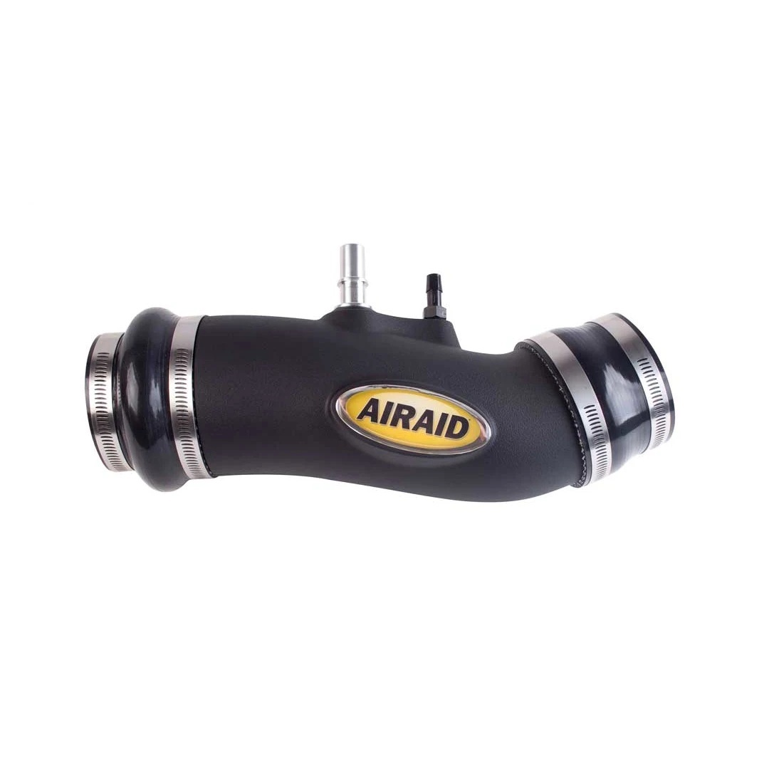 Airaid AIR-450-945 - Intake Air Tube - Coupler / Hump Hose / Clamps - Plastic - Black - Ford EcoBoost V6 - Ford Mustang 2011-14 - Each Airaid AIR-450-945 - Intake Air Tube - Coupler / Hump Hose / Clamps - Plastic - Black - Ford EcoBoost V6 - Ford Mustang 2011-14 - Each