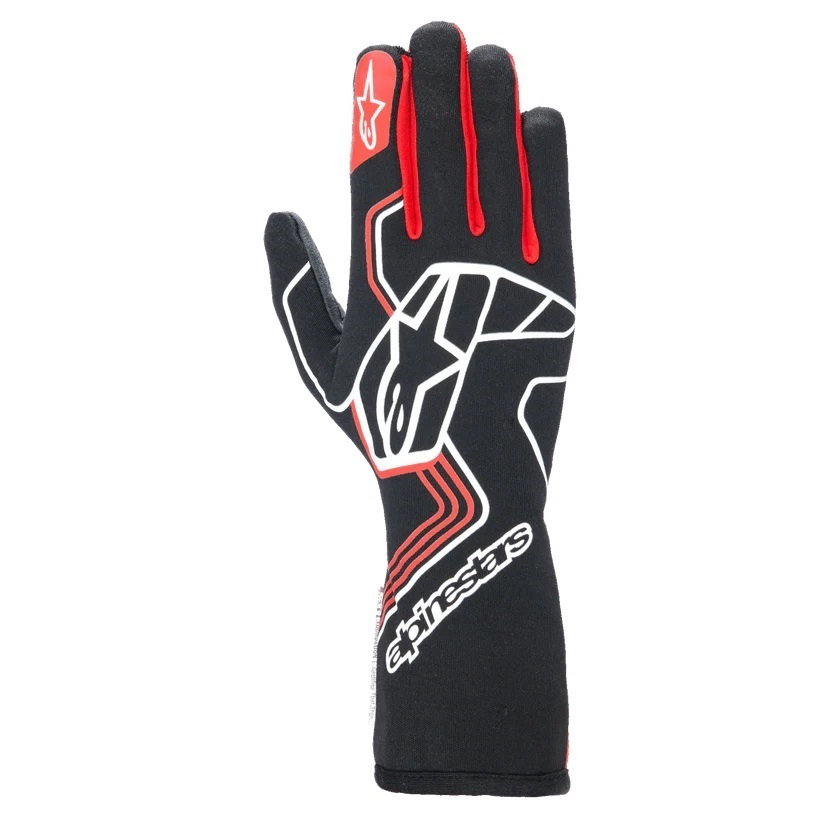 Alpinestars USA 3552024-13-S - Glove Tech-1 Race V4 Black / Red Small