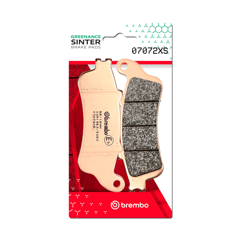 Brembo 07072XS - OE 98-99 Honda FES Foresight 250cc Sinter Brake Pad - Front Brembo 07072XS - OE 98-99 Honda FES Foresight 250cc Sinter Brake Pad - Front