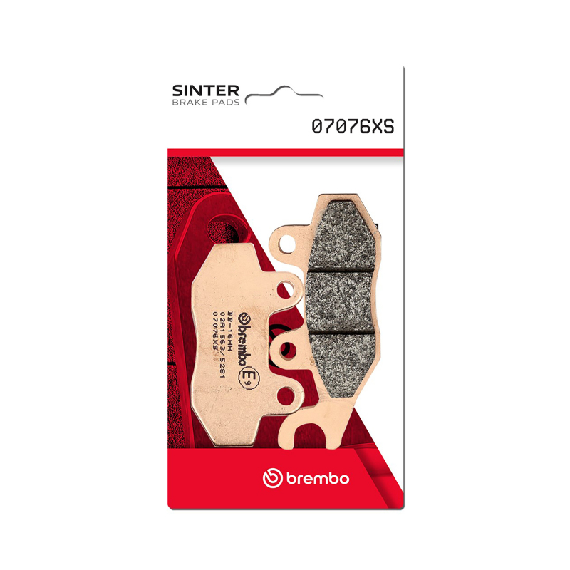 Brembo 07076XS - OE 08-14 Benelli Caffenero Left 250cc Sinter Brake Pad - Front