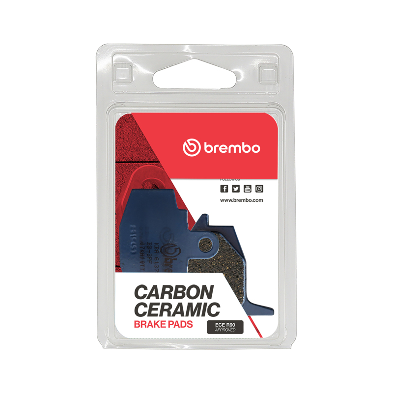 Brembo 07KA10TT - OE 87-88 Kawasaki KX 125cc Carbon Ceramic Brake Pad - Front Brembo 07KA10TT - OE 87-88 Kawasaki KX 125cc Carbon Ceramic Brake Pad - Front