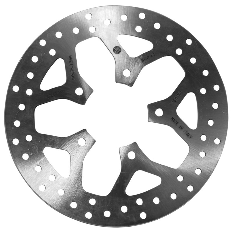 Brembo 68B407K7 - OE 14-21 Peugeot CityStar 50cc 240x4mm Brake Disc - Front Fixed Brembo 68B407K7 - OE 14-21 Peugeot CityStar 50cc 240x4mm Brake Disc - Front Fixed