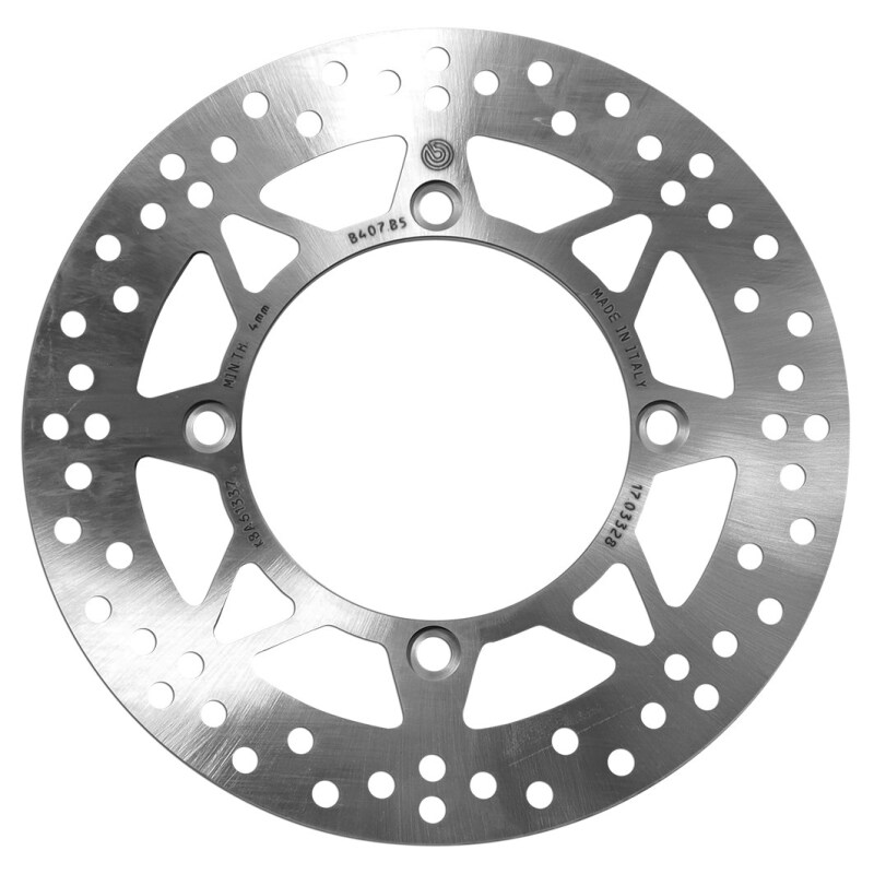 Brembo 68B407B5 - OE 02-03 Suzuki AN Burgman 650cc 260x4.5mm Brake Disc - Front Fixed