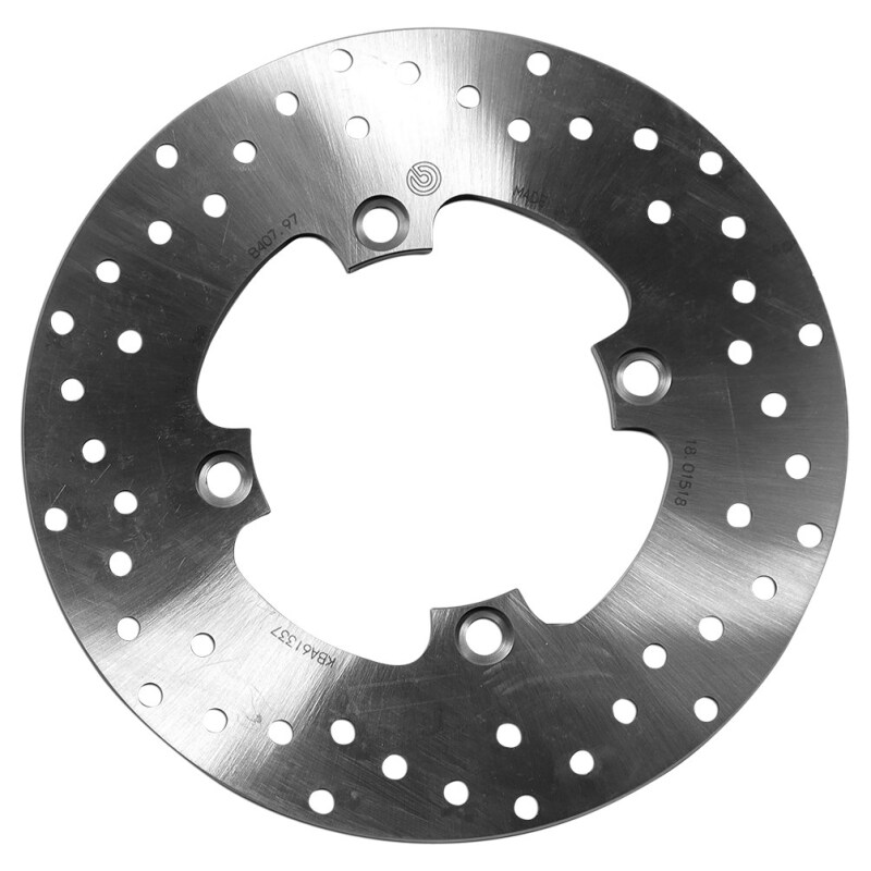 Brembo 68B40797 - OE 14-20 Honda Forza ABS 300cc 240x6mm Brake Disc - Rear Fixed Brembo 68B40797 - OE 14-20 Honda Forza ABS 300cc 240x6mm Brake Disc - Rear Fixed