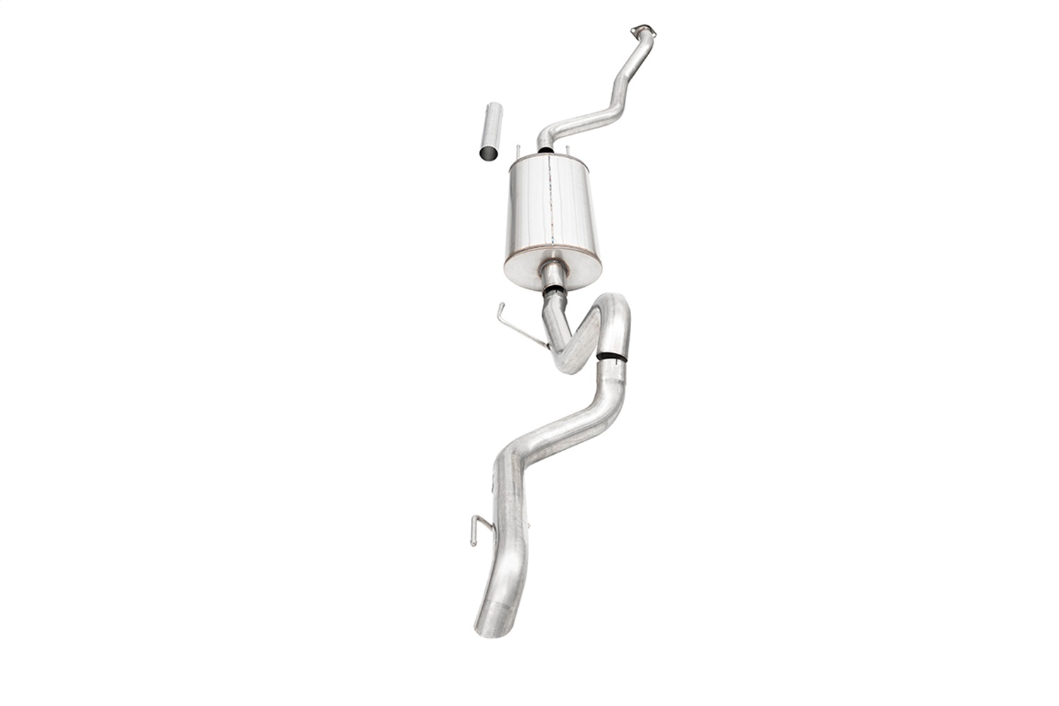 Corsa Performance 21308 - 24-25 Toyota Tacoma (2.4L Turbo) 3in Sport Cat-Back - After Axle Exhaust Dump Corsa Performance 21308 - 24-25 Toyota Tacoma (2.4L Turbo) 3in Sport Cat-Back - After Axle Exhaust Dump