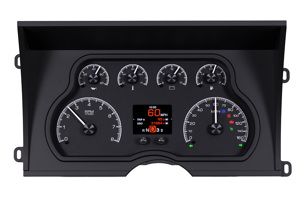 Dakota Digital HDX-88C-PU-K - 1988-94 Chevy/GMC Pickup HDX Instrument System