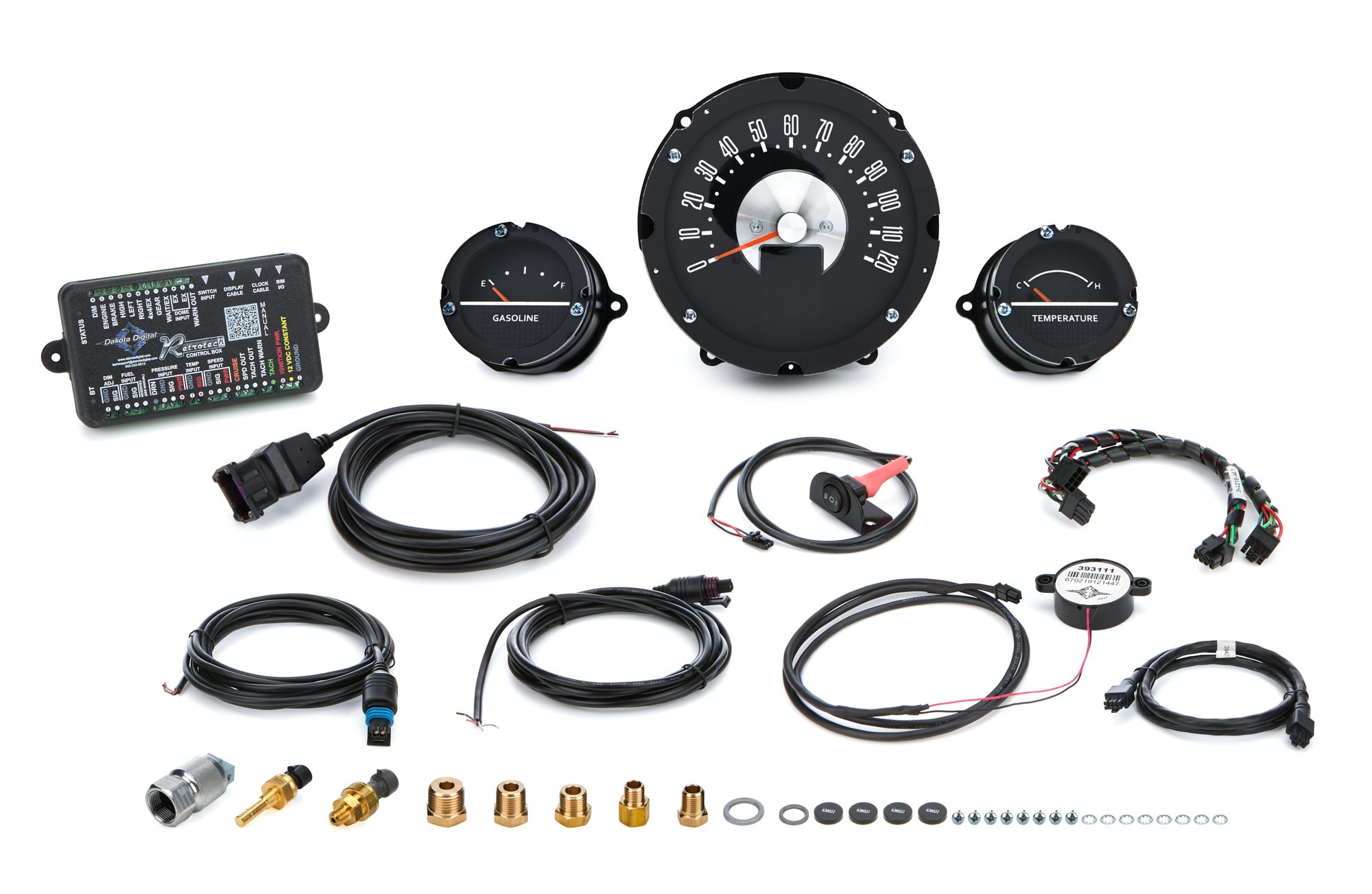 Dakota Digital RTX-57C-X - 1957 Chevy Car RTX Instrument System