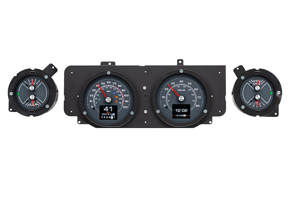 Dakota Digital RTX-69F-MUS-X - 1969-70 Ford Mustang RTX Instrument System