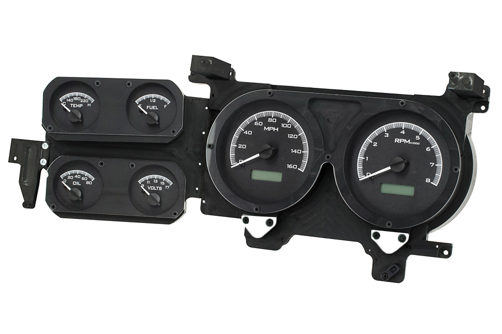 Dakota Digital VHX-73C-PU-K-W - 1973-87 Chevy Pickup VHX Instrument System