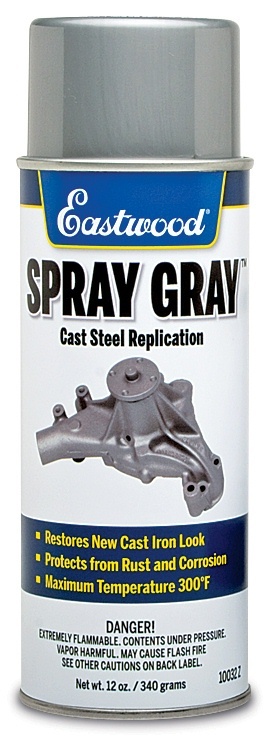 Eastwood 10032Z - Spray Gray Detail Paint 12oz Aerosol