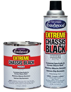 Eastwood 11193Z - Extreme Chassis Black Primer Paint 14oz Aerosl