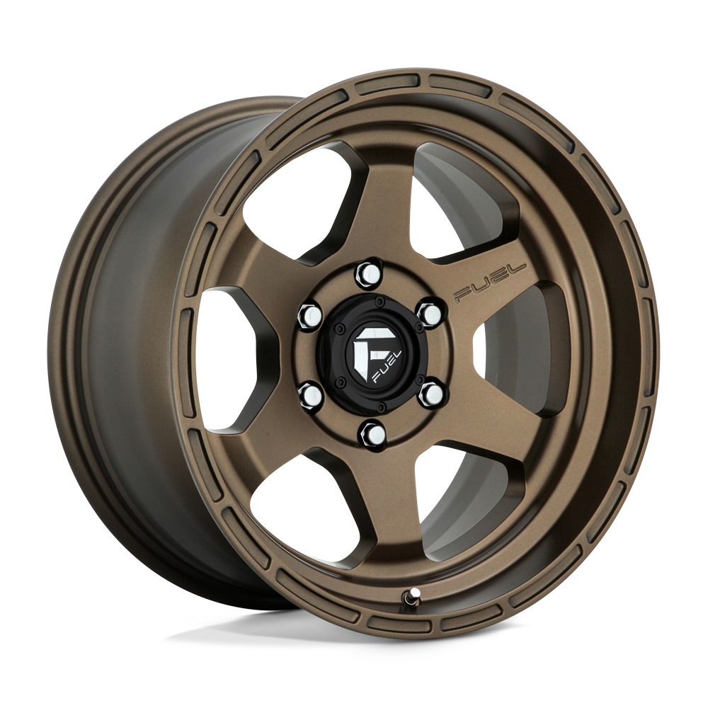 Fuel Wheels D66618907557 - Aluminum Wheels 18X9 Shok D666 5 On 127 Matte Bronze 71.5 Bore 20 Offset Fuel Off Road Wheels
