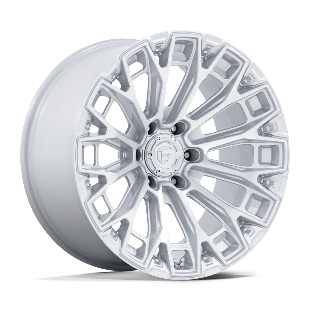Fuel Wheels FC882SD20908701 - Fc882 Trax 20X9 Gloss Silver W/ Machined Face