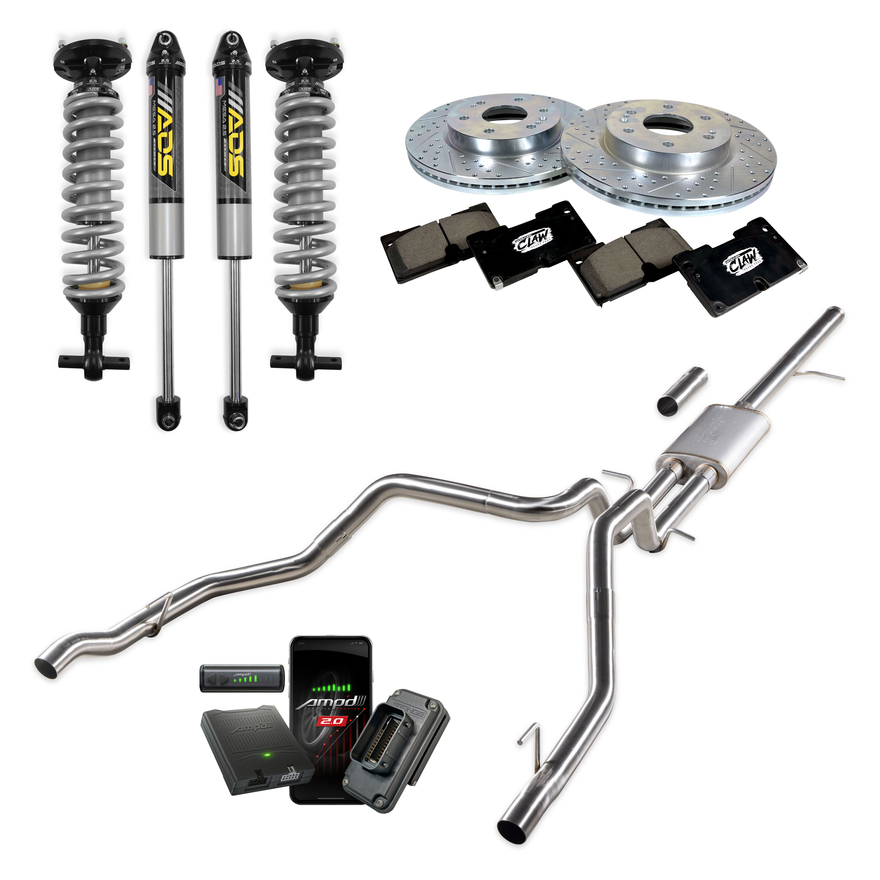 Holley 60-108 - Off-Road 2022.5-2025 GM SILVERADO/SIERRA 1500 PERFORMANCE PACKAGE Holley 60-108 - Off-Road 2022.5-2025 GM SILVERADO/SIERRA 1500 PERFORMANCE PACKAGE