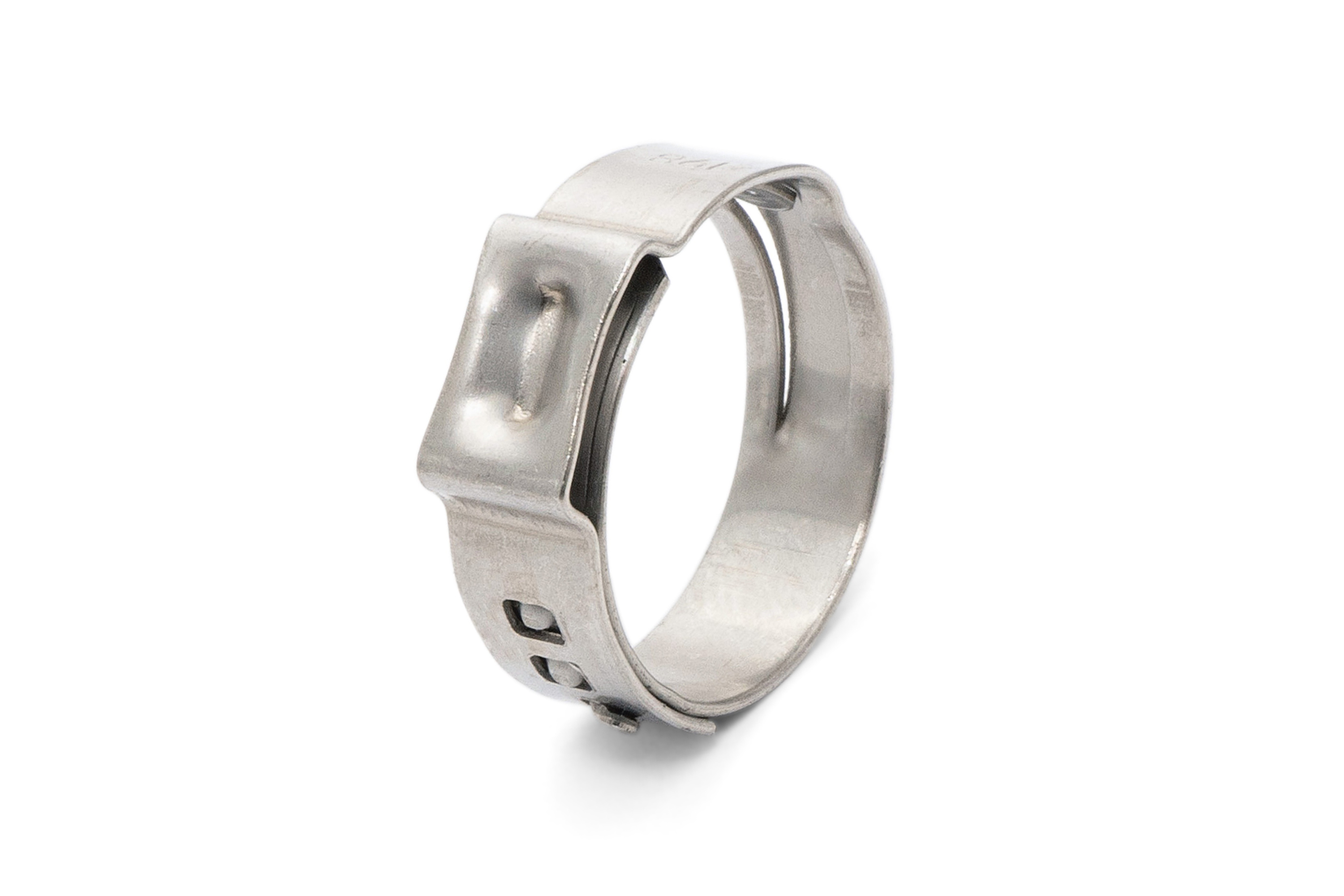 HPS Performance EC-0148X10 - 100% stainless steel ear clamp, 12.3mm - 14.8mm range, 7mm band, 10 pieces