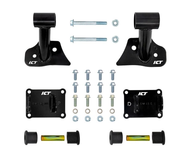 ICT Billet EM-LS-E46 - LS Engine Mount Kit 92-06 BMW E36/E46 ICT Billet EM-LS-E46 - LS Engine Mount Kit 92-06 BMW E36/E46