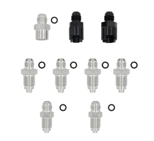 ICT Billet FUEL-LINE-KIT-OBS - OBS LS Swap Fuel Line Fitting Kit ICT Billet FUEL-LINE-KIT-OBS - OBS LS Swap Fuel Line Fitting Kit