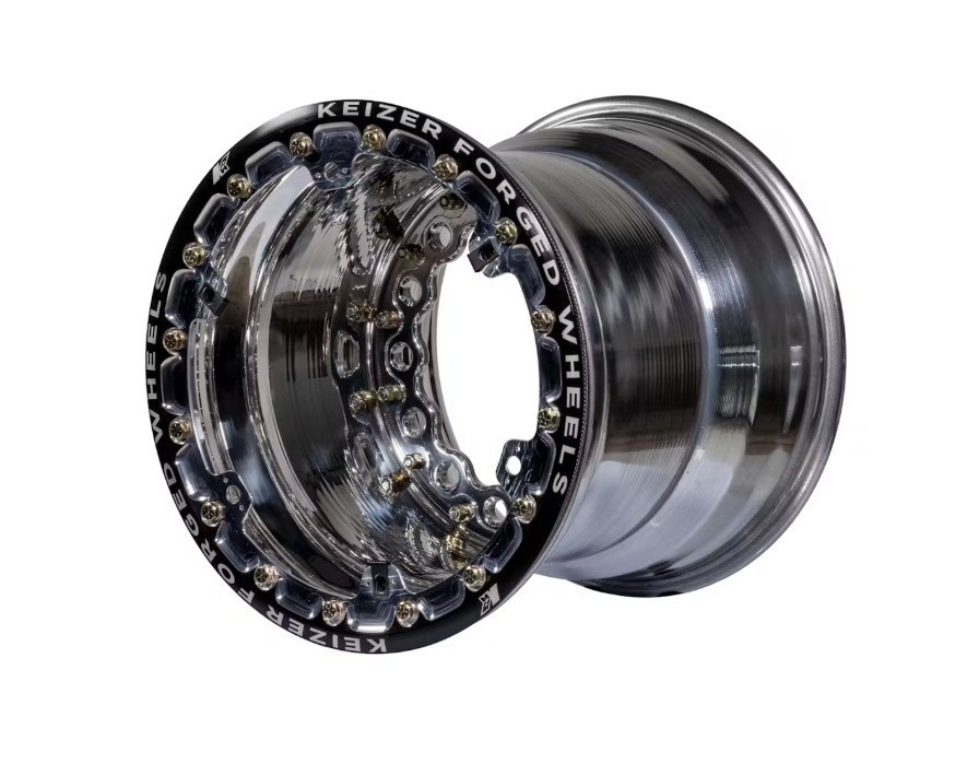 Keizer Aluminum Wheels W15146FBL - Wheel Wide 5 15x14 in BS Forged Beadlock Keizer Aluminum Wheels W15146FBL - Wheel Wide 5 15x14 in BS Forged Beadlock