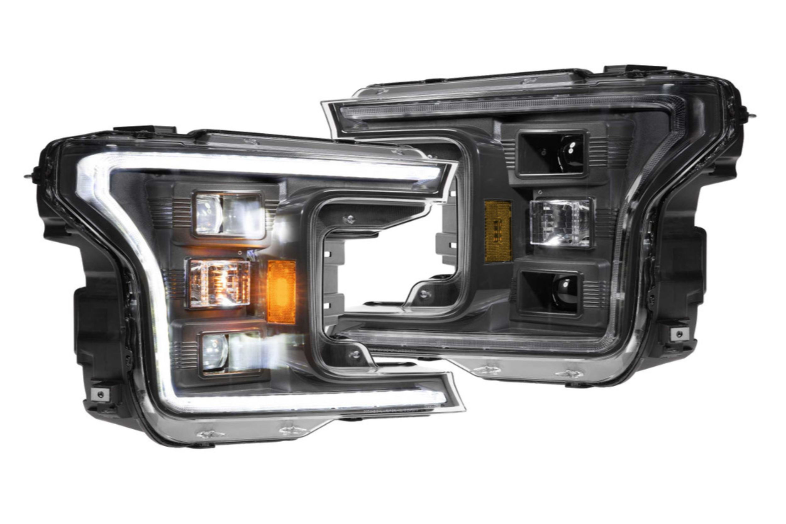Morimoto LF551.2 - XB Hybrid LED Headlights: Ford F-150 (18-20 / Set)