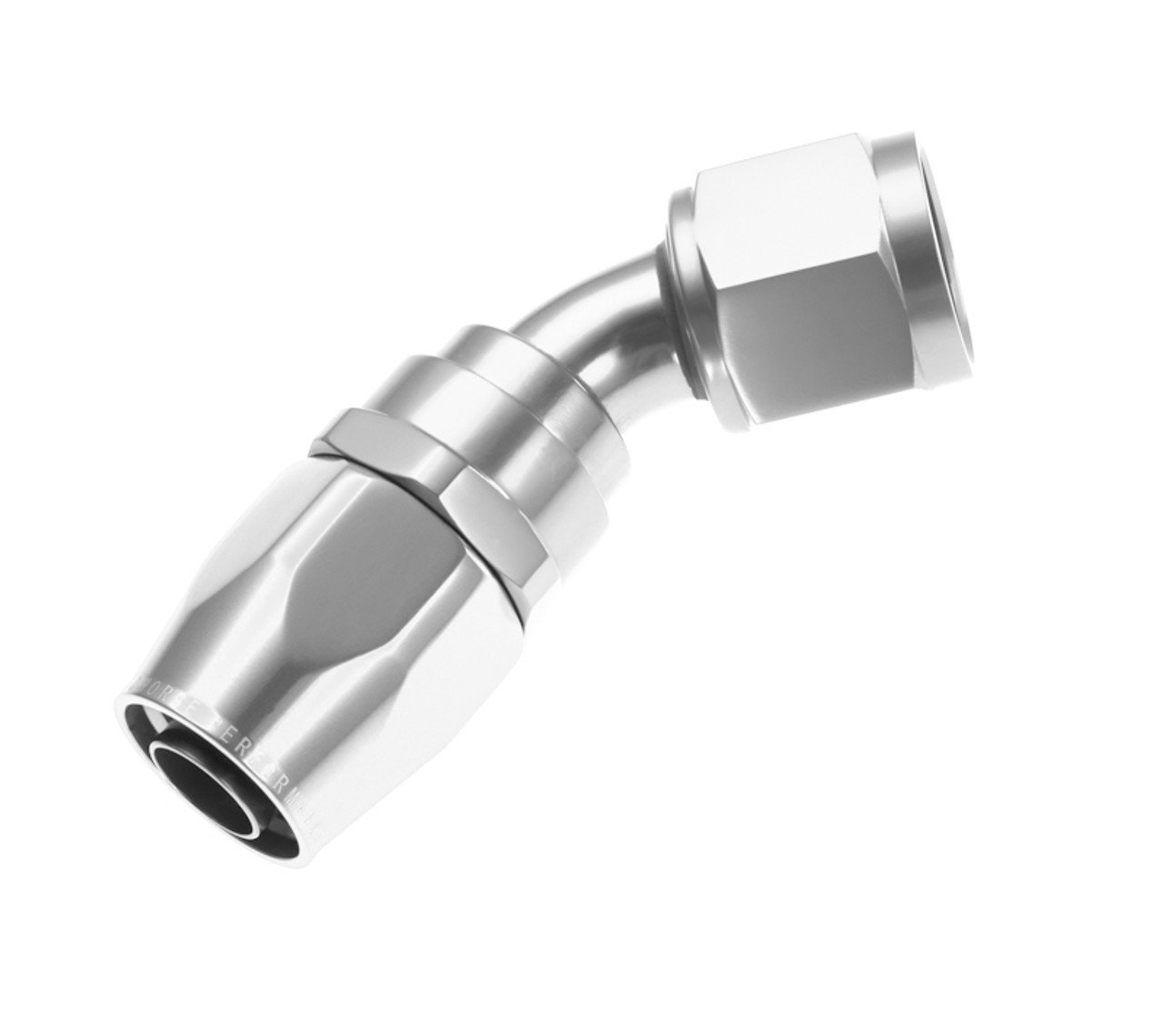 Redhorse Performance 1045-06-5 - 6AN Swivel Hose Ends Clear 45