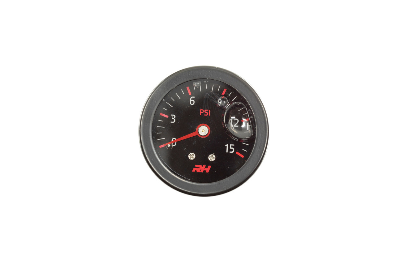 Redhorse Performance 5002-15-3 - Fuel Pressure Gauge Bla ck