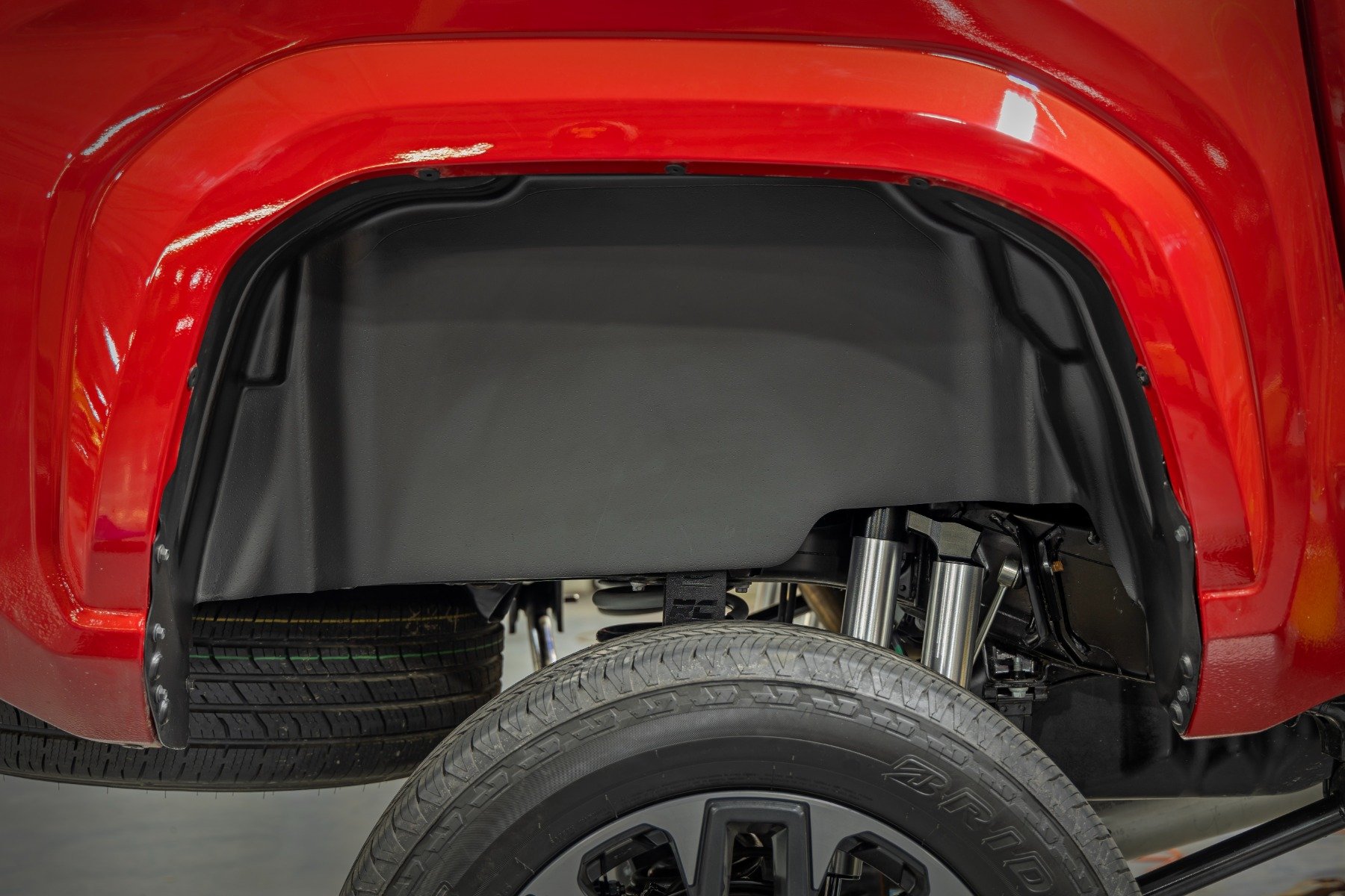 Rough Country 4521A - Rear Wheel Well Liners - Toyota Tacoma 2WD/4WD (2024) Rough Country 4521A - Rear Wheel Well Liners - Toyota Tacoma 2WD/4WD (2024)