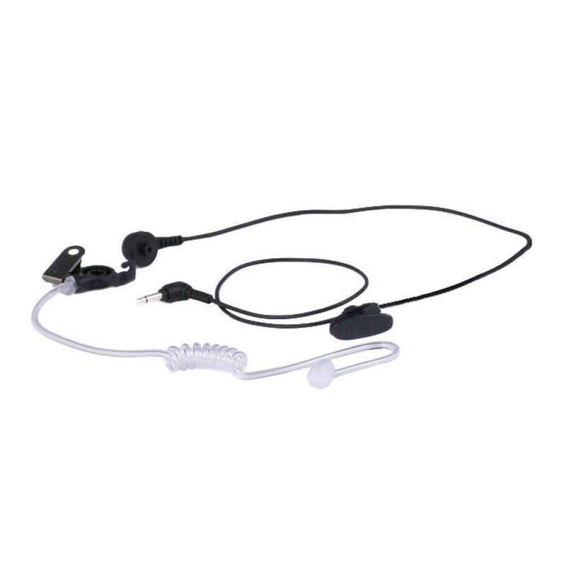 Rugged Radios PATROL-PACK-R1-HV - PATROL Moto Kit - Ear Piece and Hand Mic With R1 (Safety Yellow) - Business Band Radio