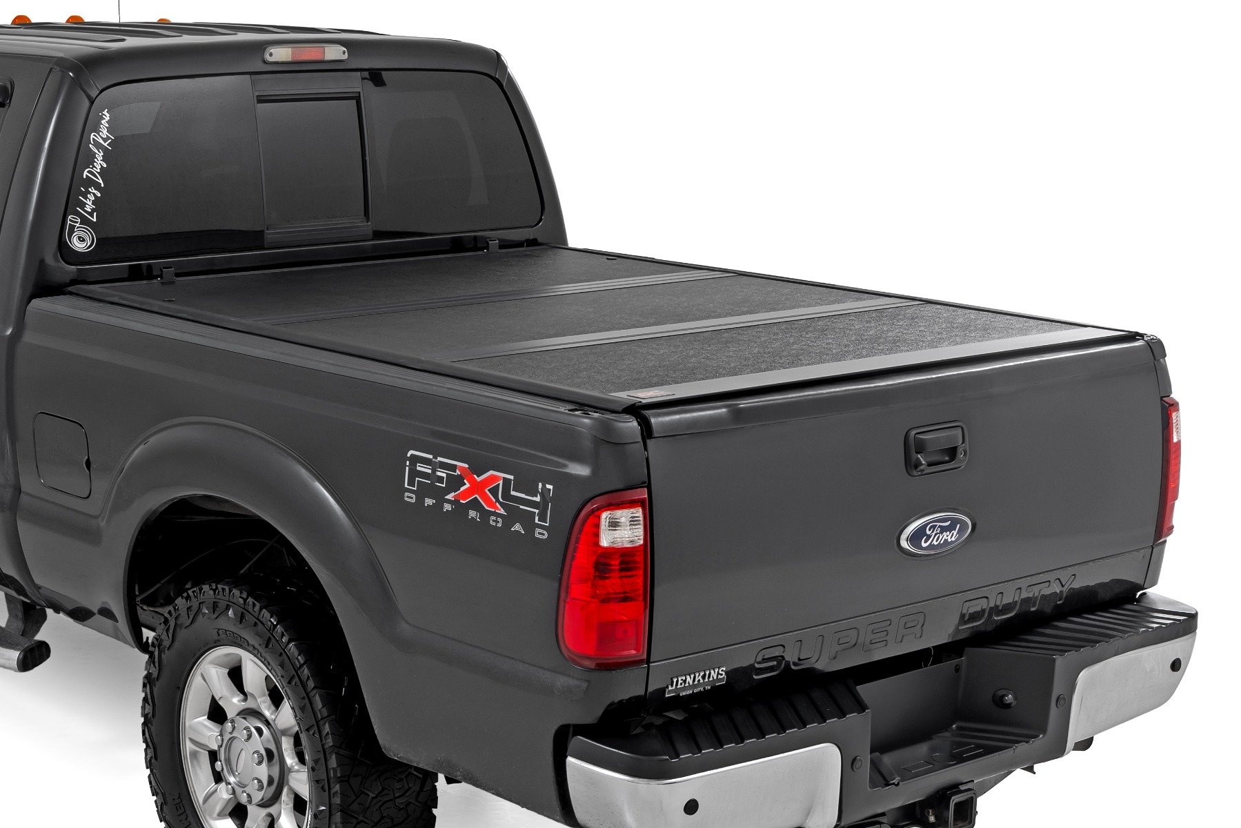 Rough Country 47214651B - Hard Low Profile Bed Cover - 6'10 inch Bed - Ford F-250/F-350 Super Duty (99-16) Rough Country 47214651B - Hard Low Profile Bed Cover - 6'10 inch Bed - Ford F-250/F-350 Super Duty (99-16)