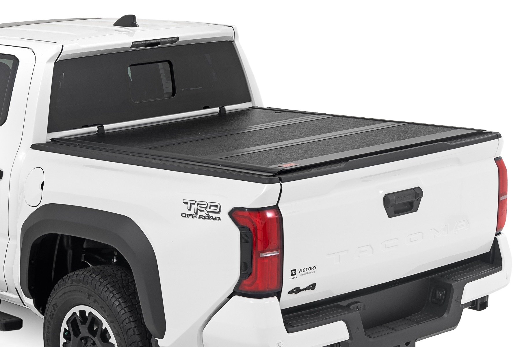 Rough Country 47415551B - Hard Low Profile Bed Cover - 5' Bed - Toyota Tacoma 2WD/4WD (2024) Rough Country 47415551B - Hard Low Profile Bed Cover - 5' Bed - Toyota Tacoma 2WD/4WD (2024)