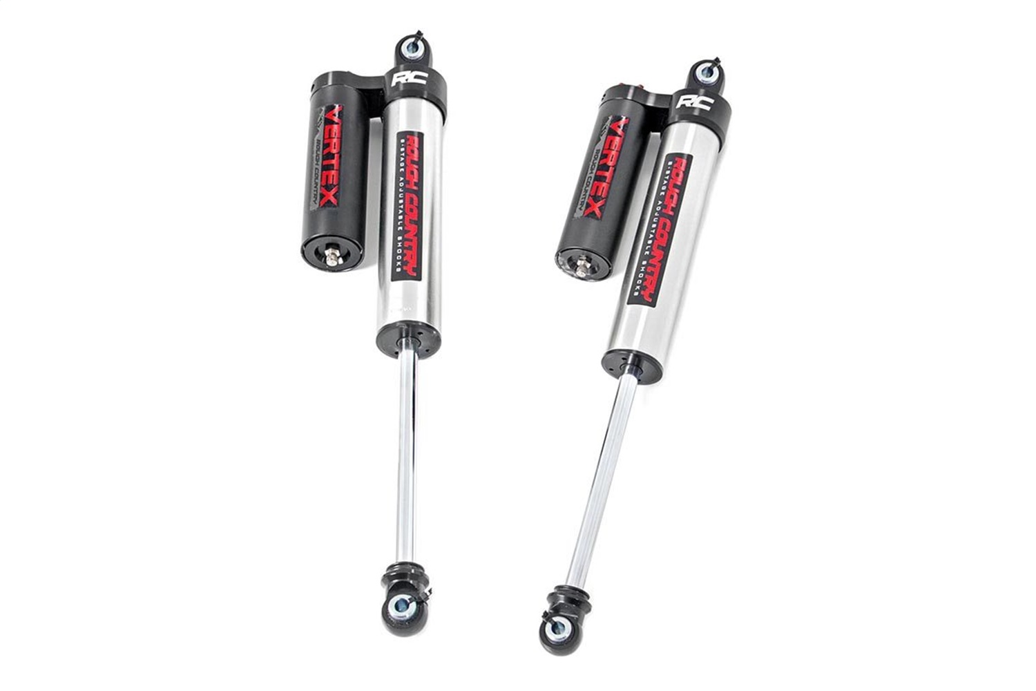 Rough Country 699002_A - Vertex 2.5 Adjustable Rear Shocks - 5-7.5 inch - Ford F-150 2WD (2014-2021) Rough Country 699002_A - Vertex 2.5 Adjustable Rear Shocks - 5-7.5 inch - Ford F-150 2WD (2014-2021)