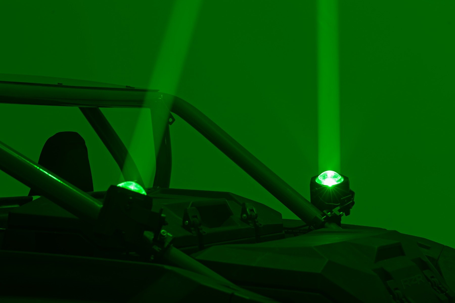 Rough Country 78880 - Laser Whip Light Kit - RGBW - 2400 Lumens - Pair Rough Country 78880 - Laser Whip Light Kit - RGBW - 2400 Lumens - Pair