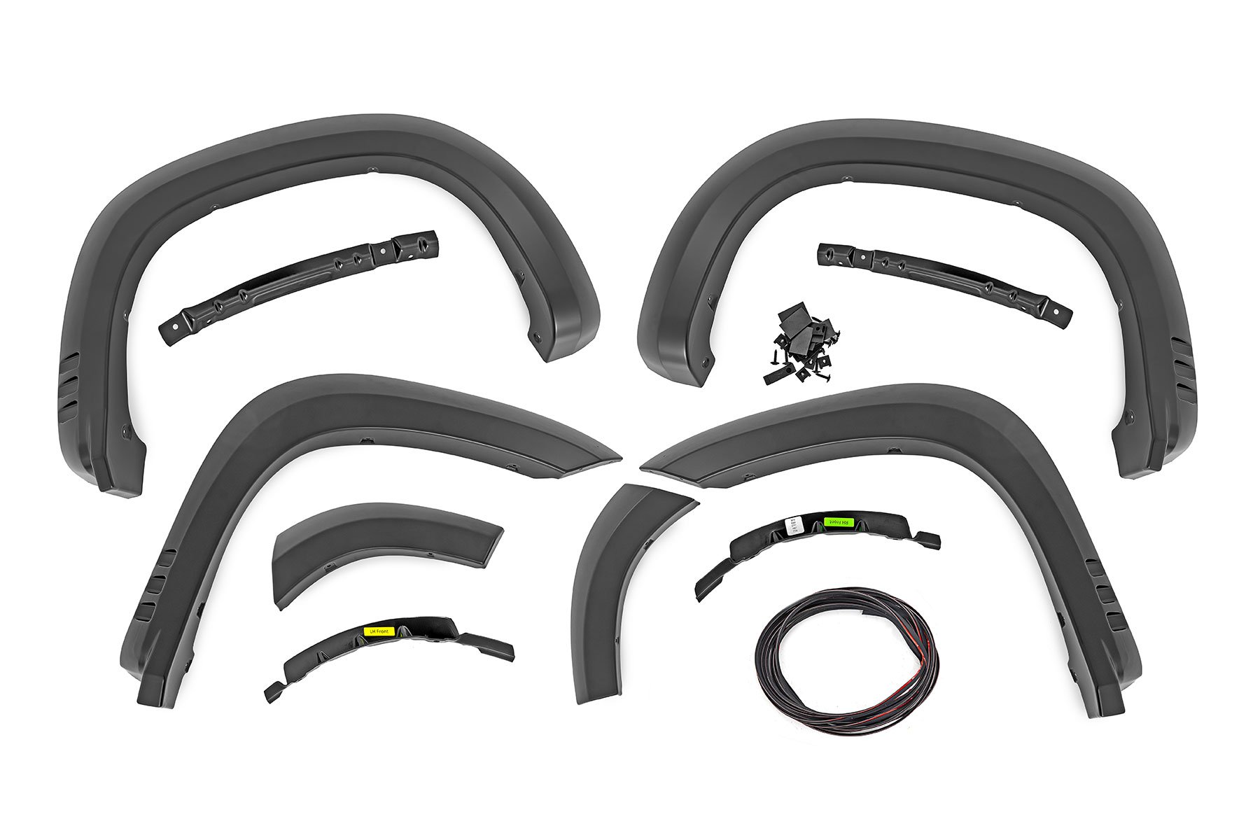 Rough Country F-C319201A-GE0 - Fender Flares - SF1 - GE0 Oakwood - Chevy Silverado 1500 (19-24) Rough Country F-C319201A-GE0 - Fender Flares - SF1 - GE0 Oakwood - Chevy Silverado 1500 (19-24)
