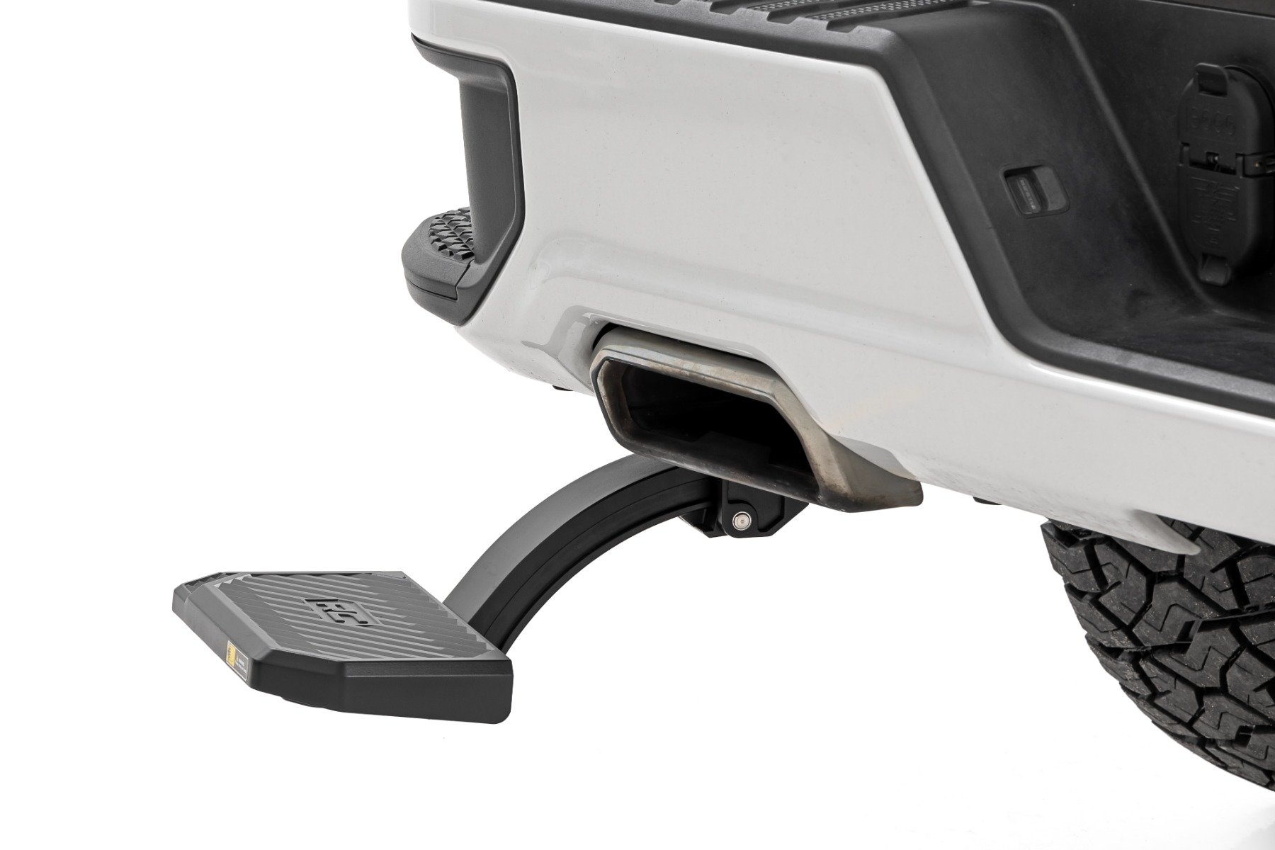 Rough Country PW049798 - Retractable Bed Step - Manual Pull - Chevy/GMC 1500 (2019-2024)