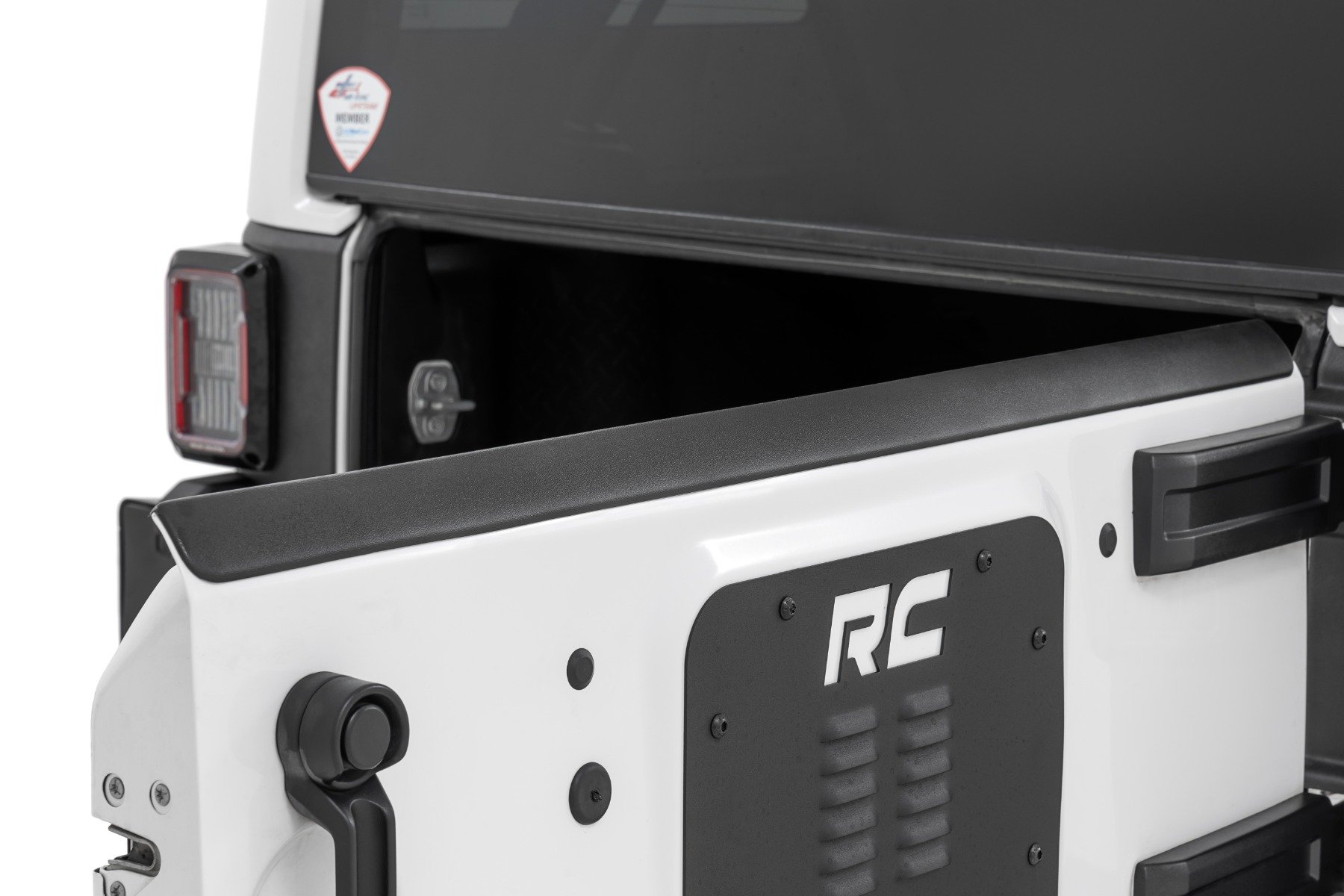 Rough Country TC73260 - Trail Cladding - Tailgate Protector - Jeep Wrangler JK (2007-2018)
