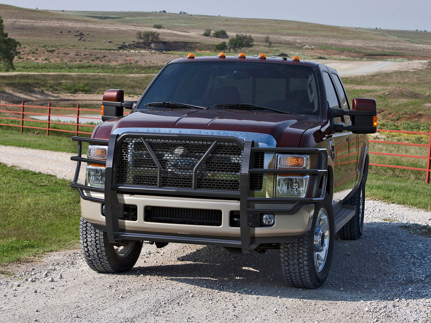 Steelcraft 50-1320 - 08-10 Ford F250/350/450/550 Super Duty Black HD Grille Guards Steelcraft 50-1320 - 08-10 Ford F250/350/450/550 Super Duty Black HD Grille Guards