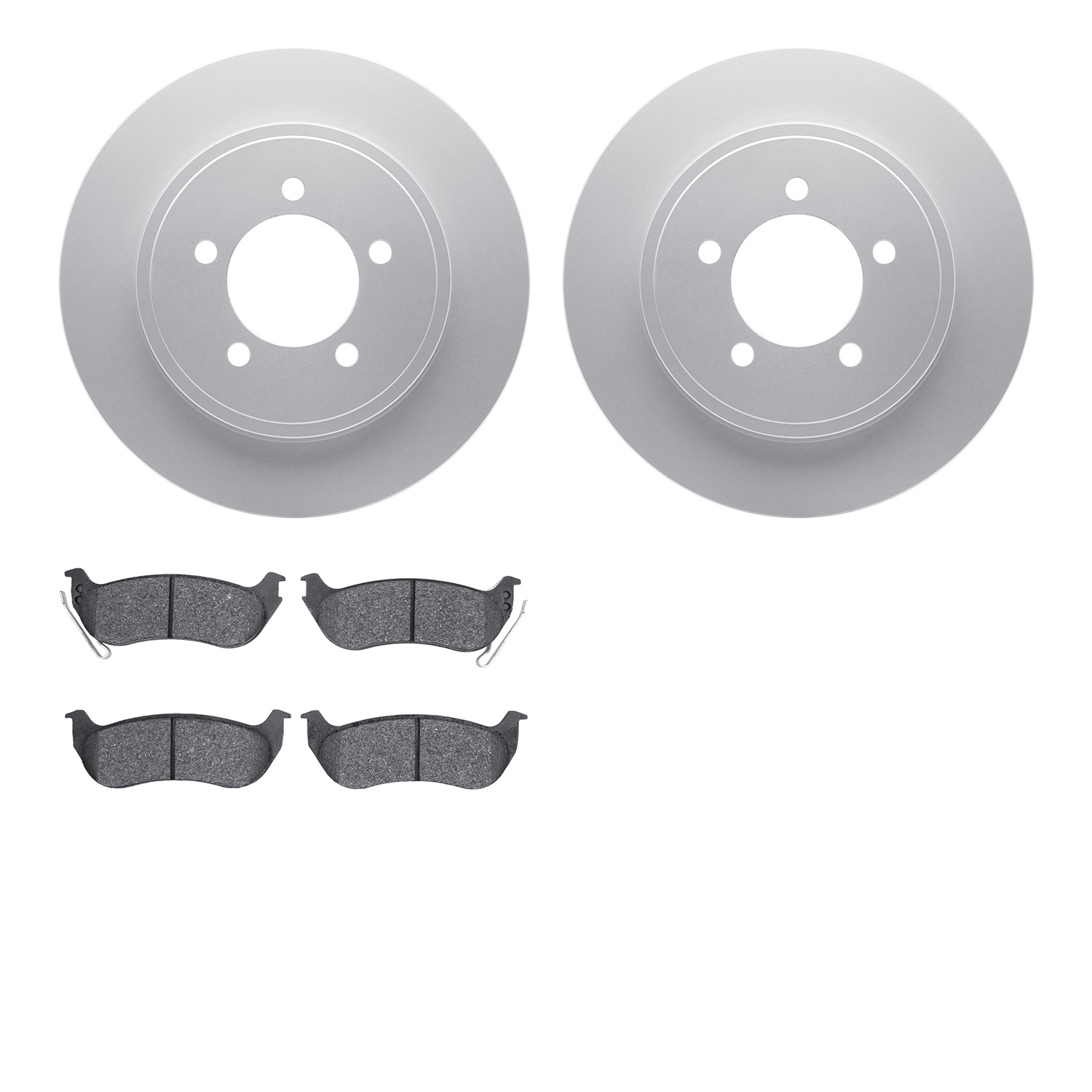 R1 Concepts WDWN1-54068 - Brake Rotor- Carbon Coated with Ceramic Pads