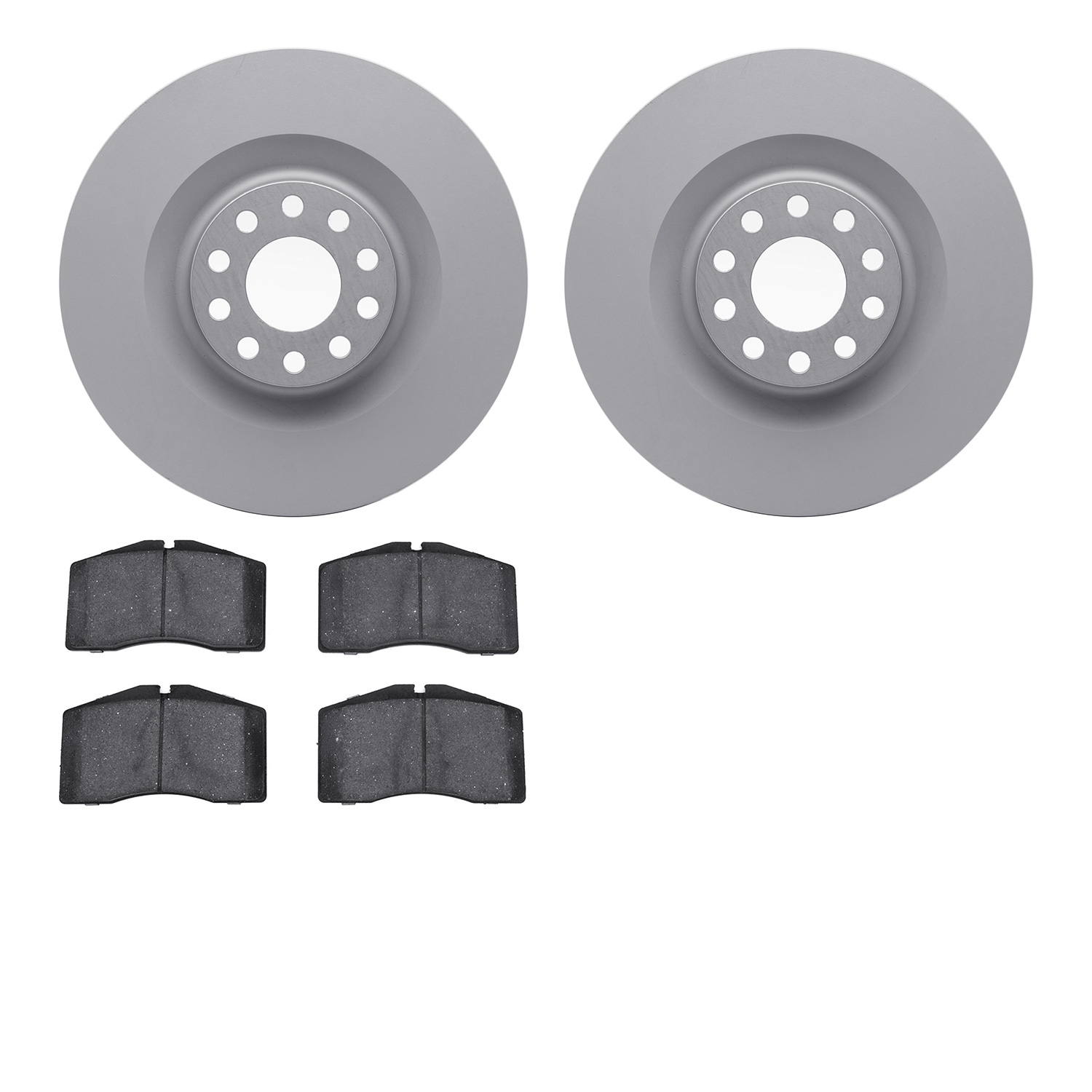 R1 Concepts WDWN1-73001 - Brake Rotor- Carbon Coated with Ceramic Pads