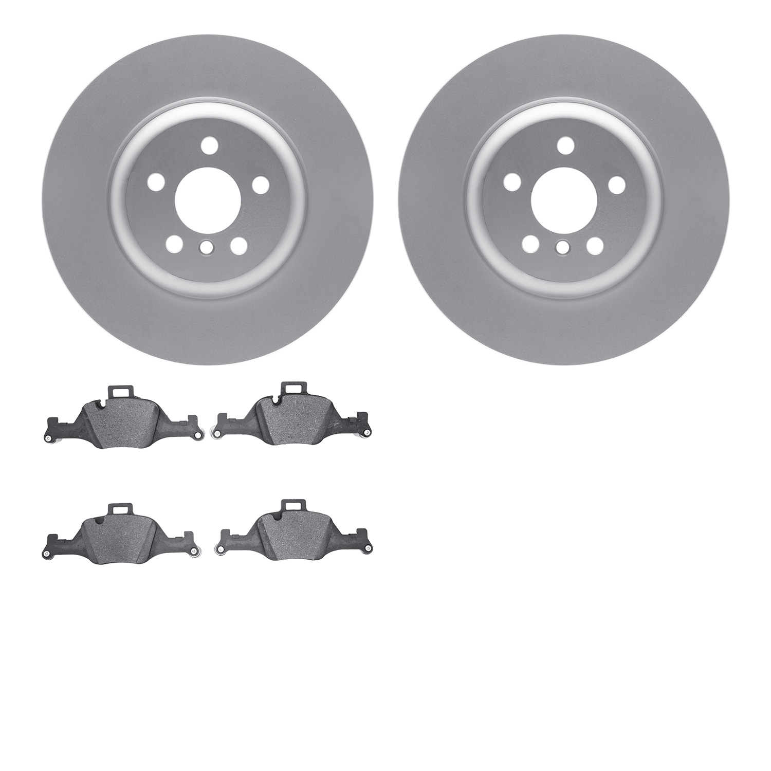 R1 Concepts WDWN1-31097 - Brake Rotor- Carbon Coated with Ceramic Pads