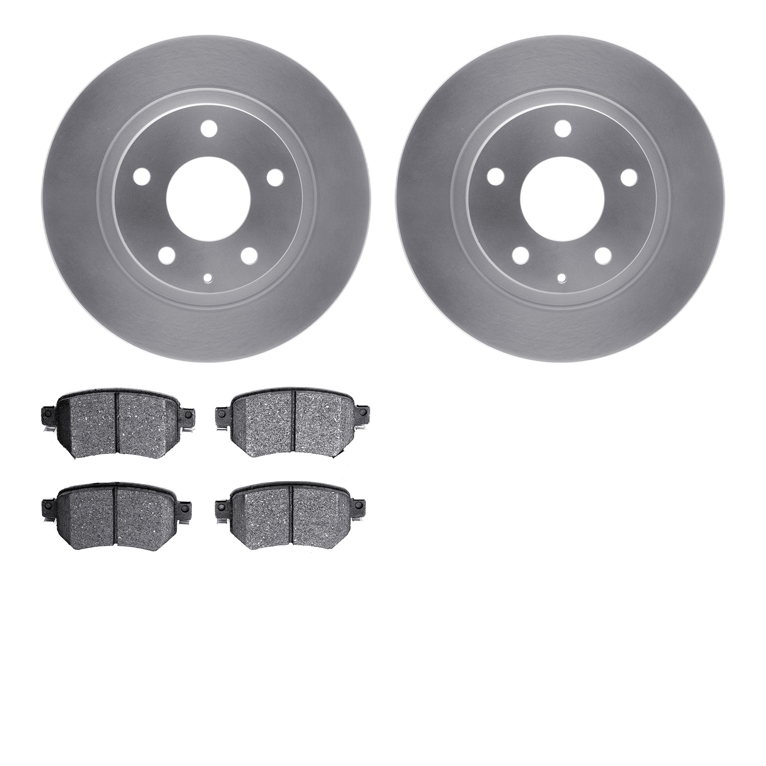 R1 Concepts WDWN1-80001 - Brake Rotor- Carbon Coated with Ceramic Pads
