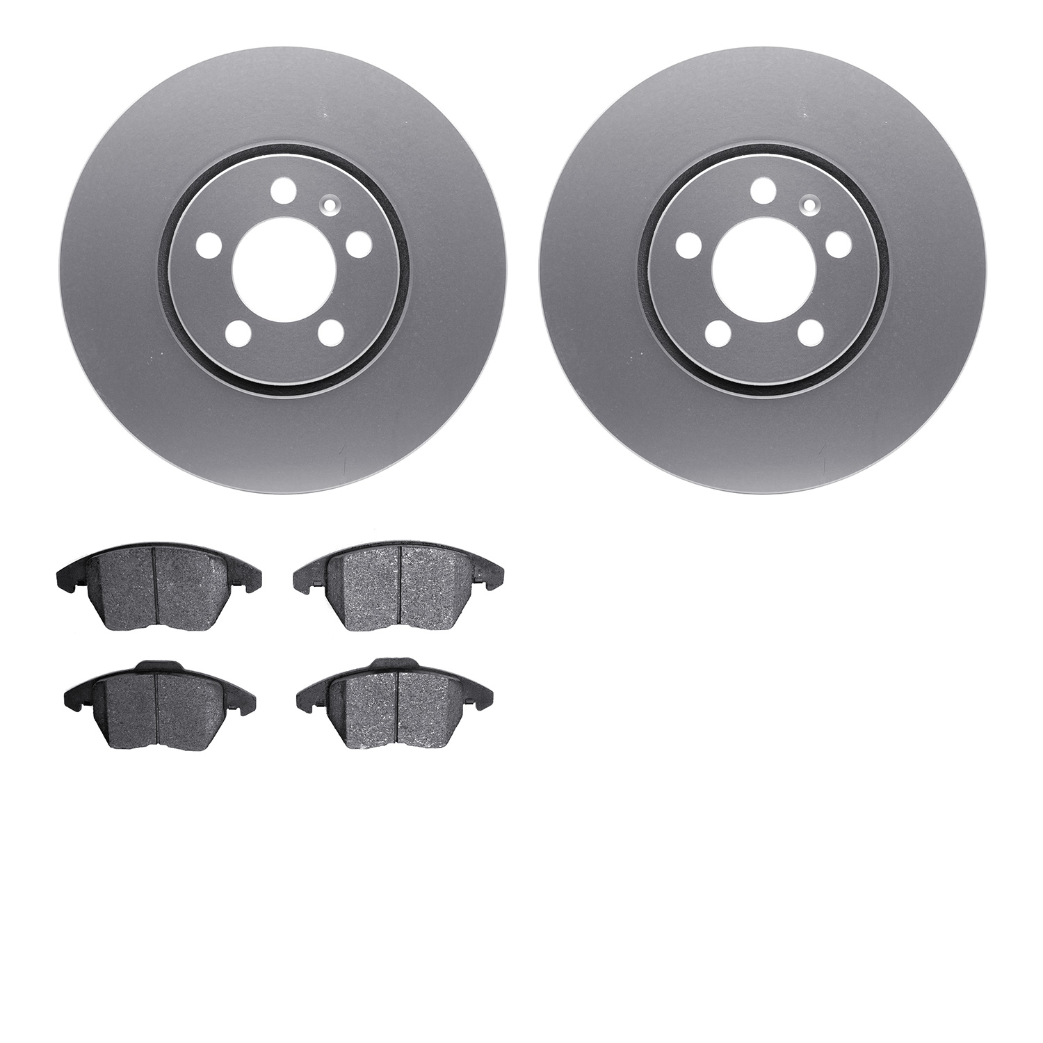 R1 Concepts WDWN1-74032 - Brake Rotor- Carbon Coated with Ceramic Pads