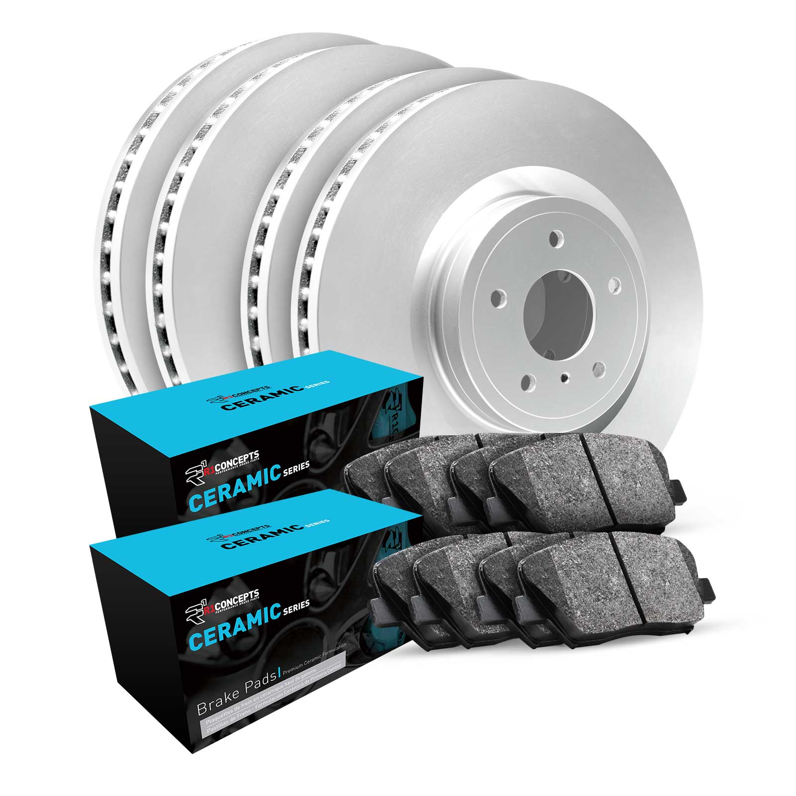 R1 Concepts WDWN2-74002 - Brake Rotor- Carbon Coated with Ceramic Pads R1 Concepts WDWN2-74002 - Brake Rotor- Carbon Coated with Ceramic Pads