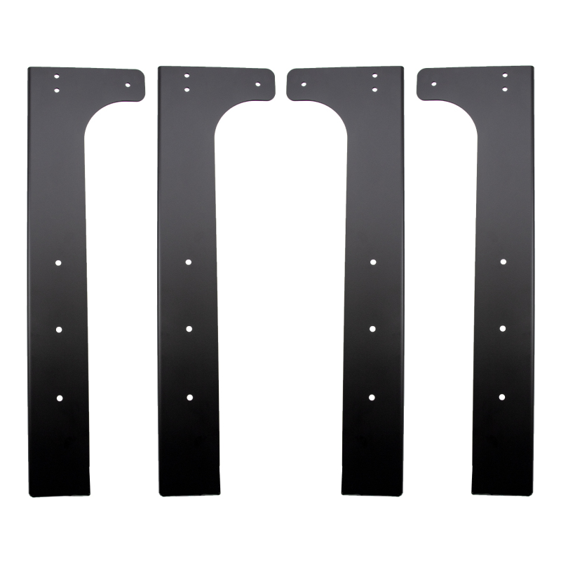 Wehrli WCF25-34-120-CSTM - Modular Steel Work Bench Leg Kit, 34in. Tall x .120in. Thick, Blueberry Frost