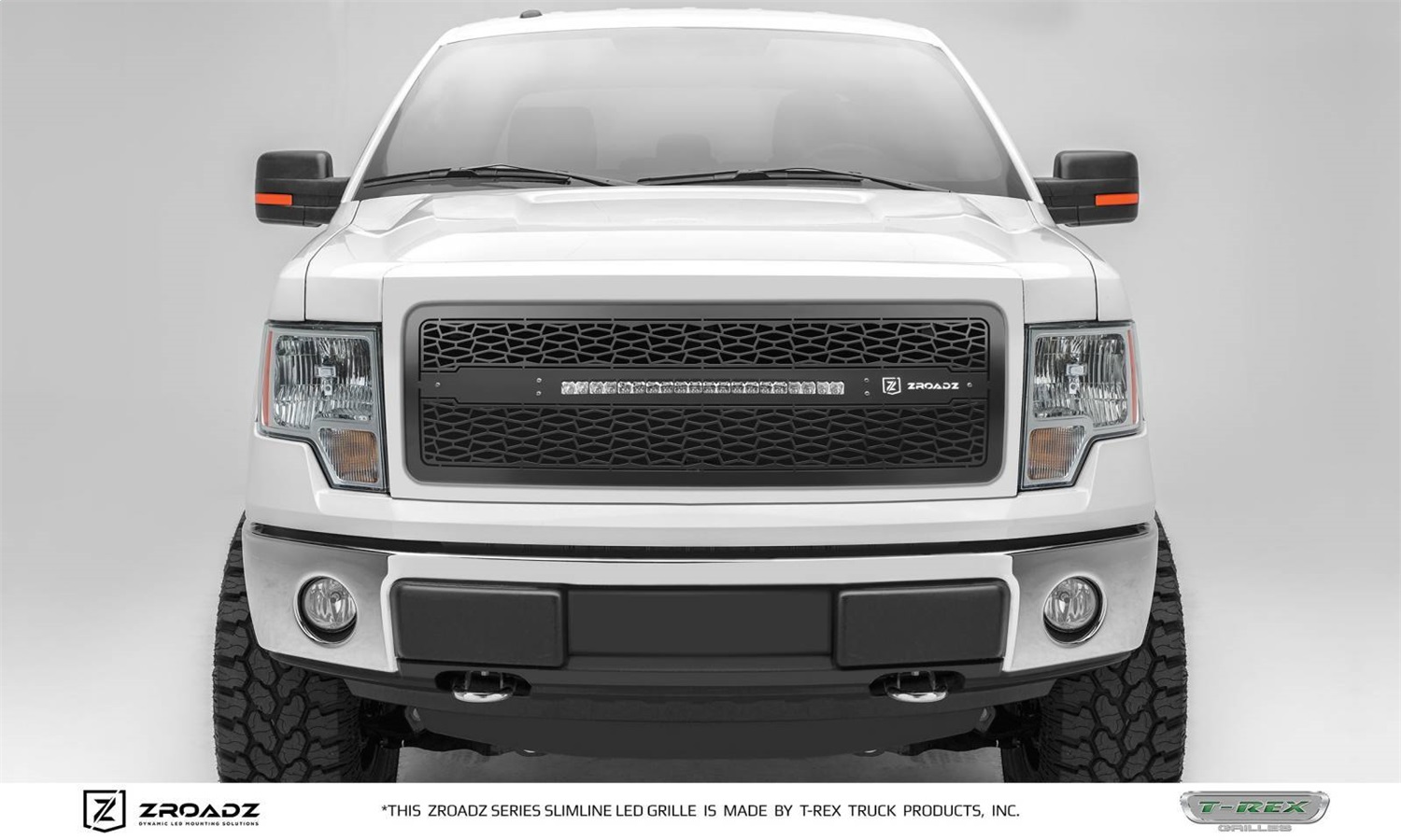 ZROADZ Z315721 - T-REX 2013-2014 F-150 Grille, Black, 1 Pc, Insert, Incl. (1) 20 inch LED - PN # ZROADZ Z315721 - T-REX 2013-2014 F-150 Grille, Black, 1 Pc, Insert, Incl. (1) 20 inch LED - PN #
