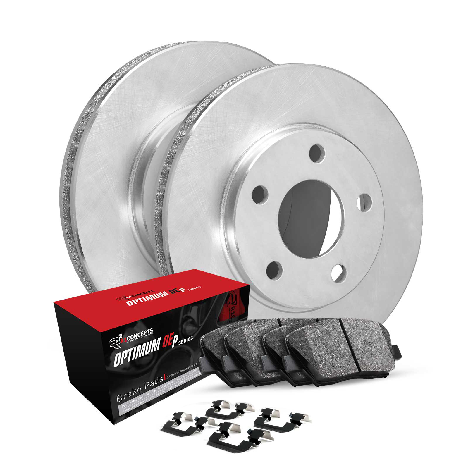 R1 Concepts WFUH1-02075 - Brake Rotor- Blank with Optimum Oe Pads & Hdw R1 Concepts WFUH1-02075 - Brake Rotor- Blank with Optimum Oe Pads & Hdw