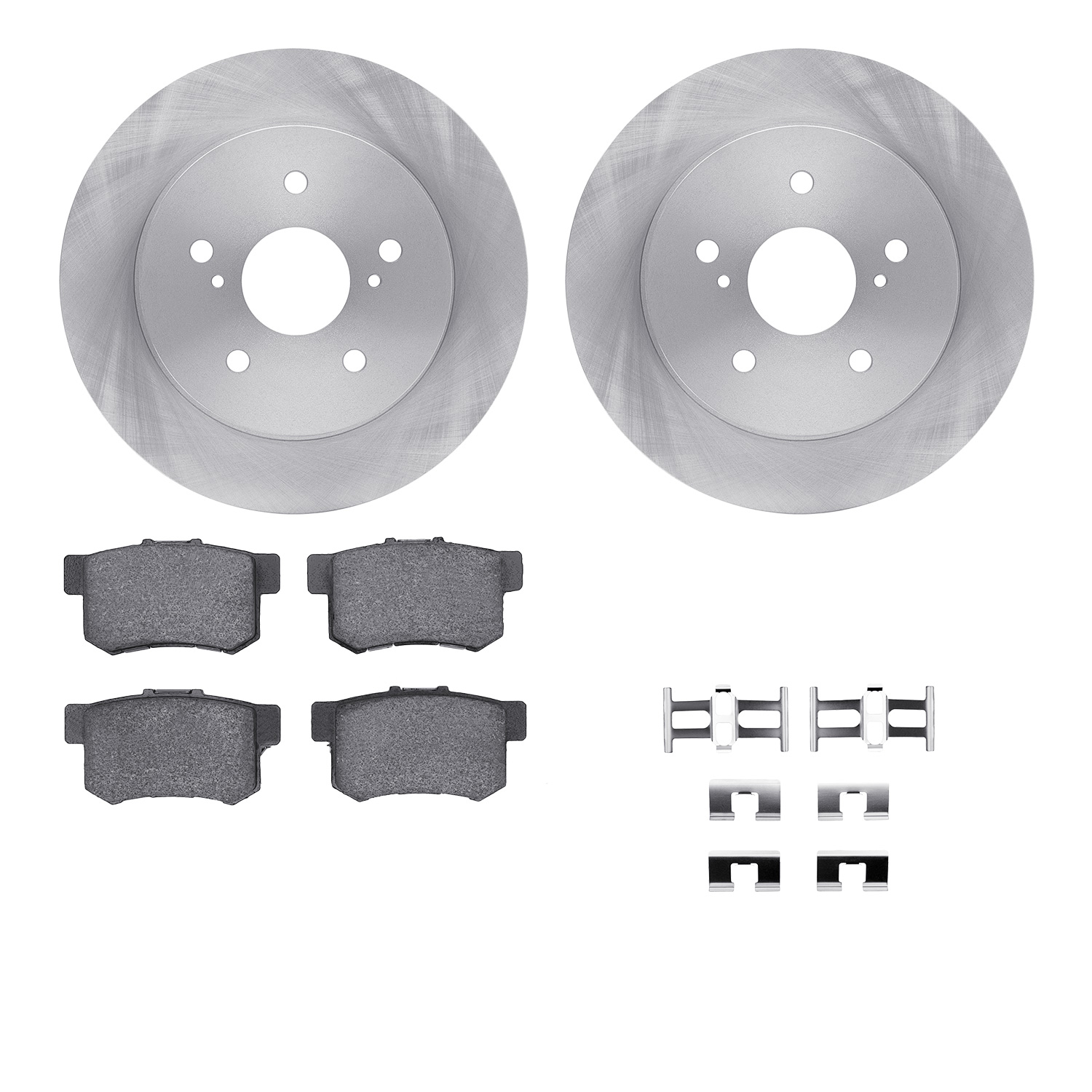 R1 Concepts WFUH1-01038 - Brake Rotor- Blank with Optimum Oe Pads & Hdw