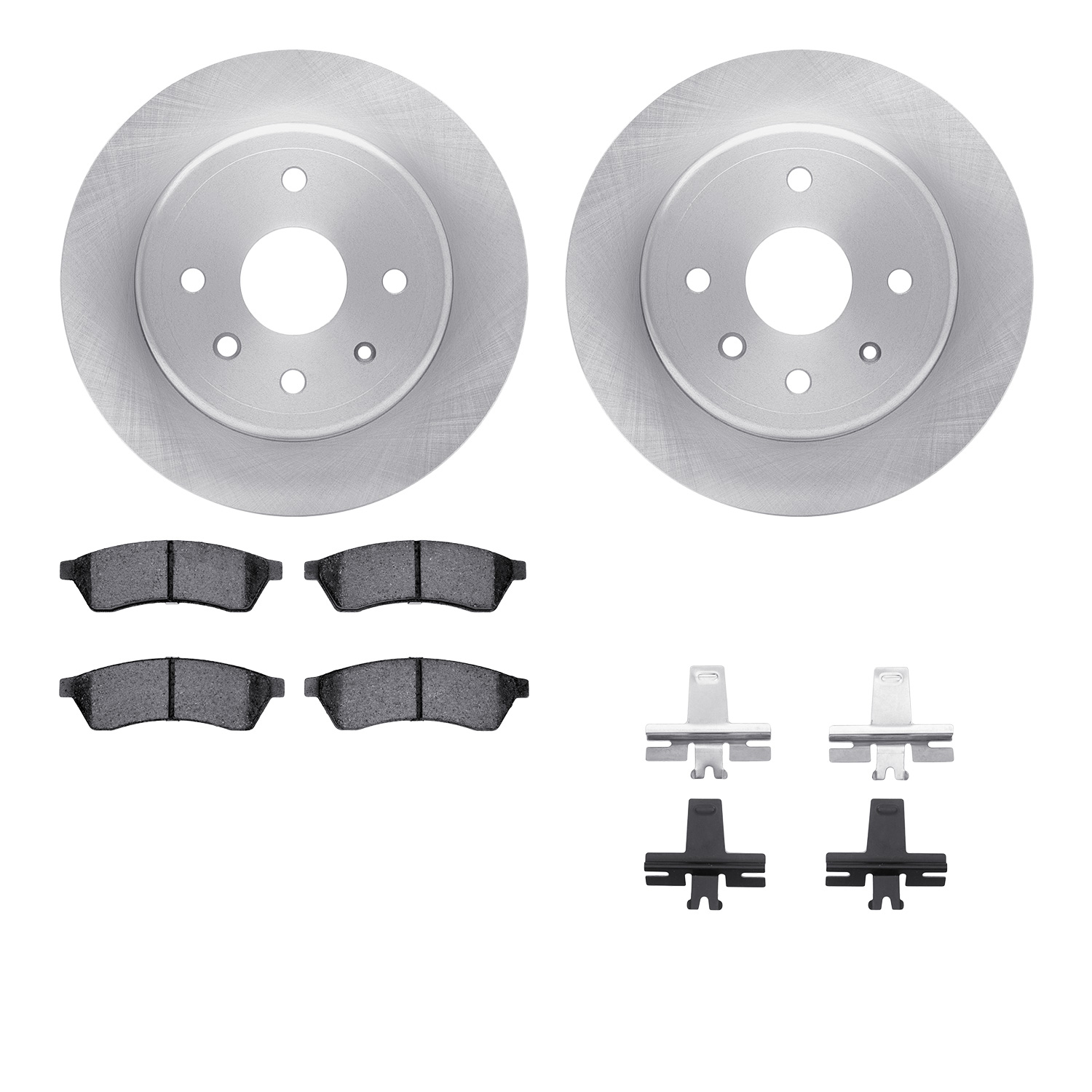 R1 Concepts WFUH1-01050 - Brake Rotor- Blank with Optimum Oe Pads & Hdw